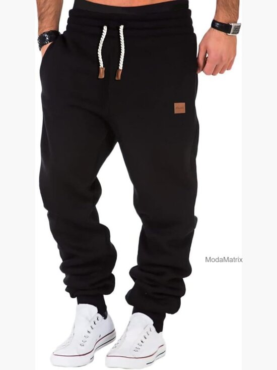 Other - Heavyweight Cotton Tapered Joggers with Pockets